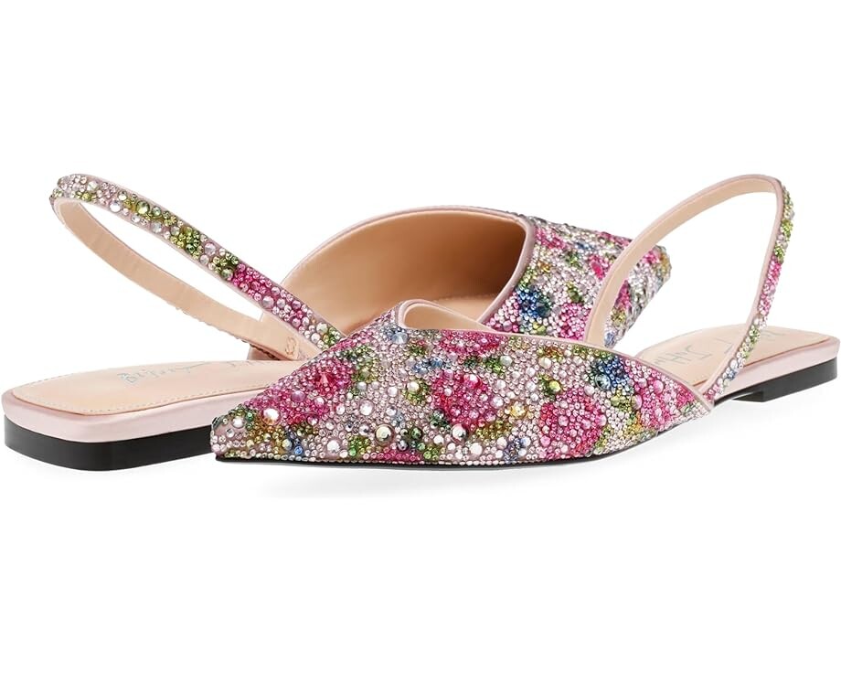 Туфли на плоской подошве Blue by Betsey Johnson Vance Mule, цвет Floral Multi