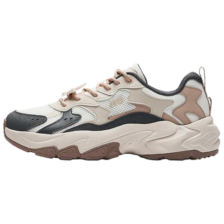 

ANTA Дышащие кроссовки Starry Sea, увеличивающие рост, низкие, массивные, мужские, цвета слоновой кости, Castle, серые, меловые