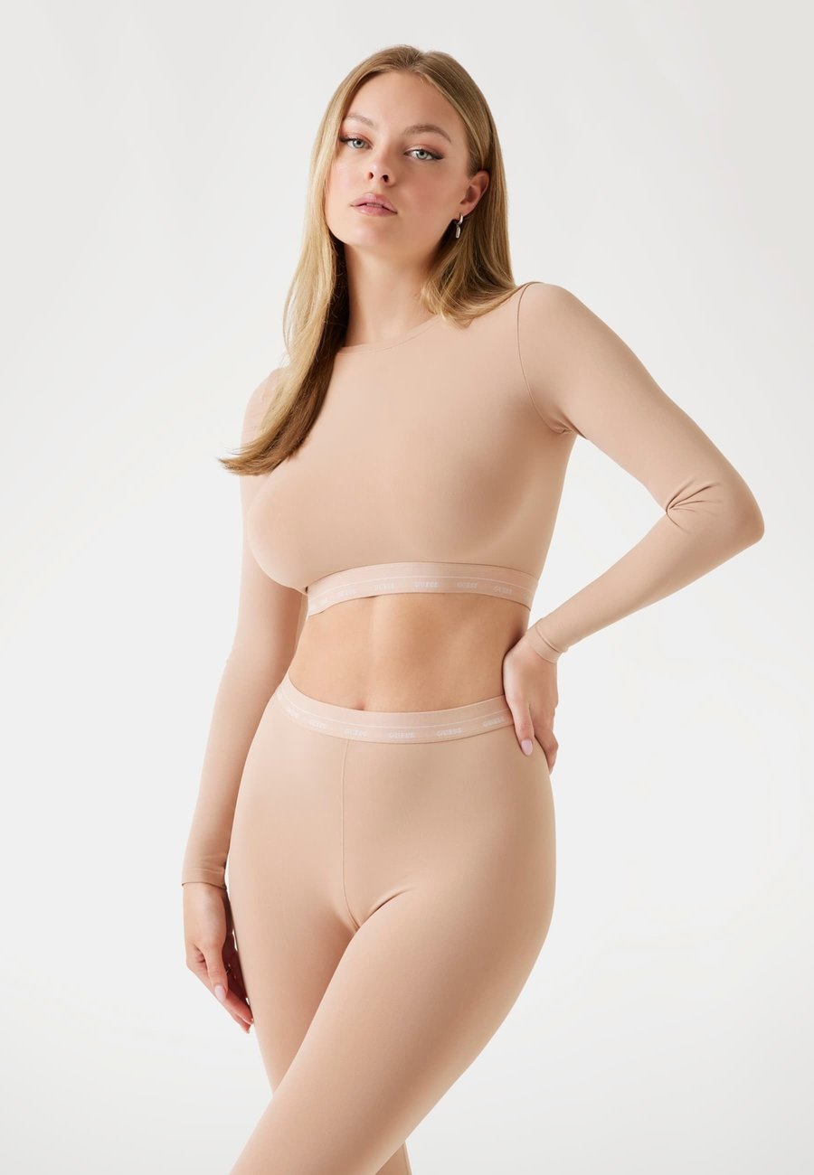 

Пижамный топ Guess MATILDE NAHTLOSES CROPPED, Beige