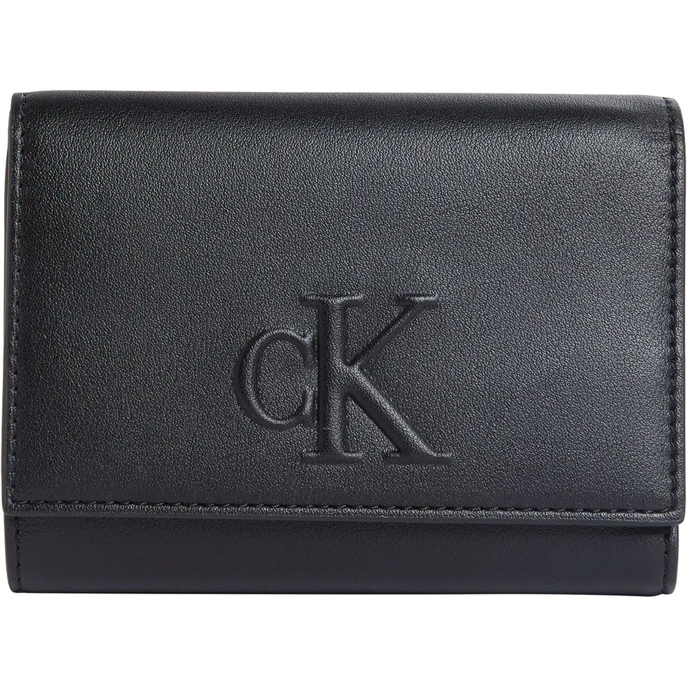 

Кошелек Calvin Klein Jeans Sculpted Trifold, черный