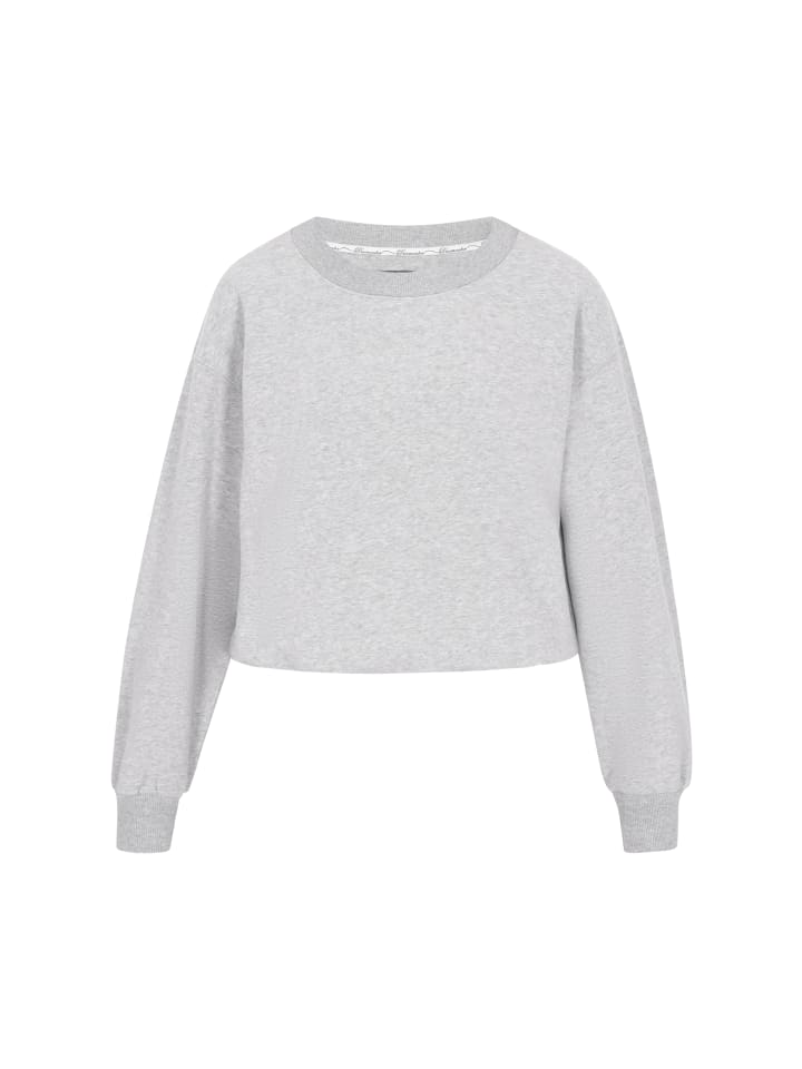 

DreiMaster Женская толстовка серого меланжевого цвета