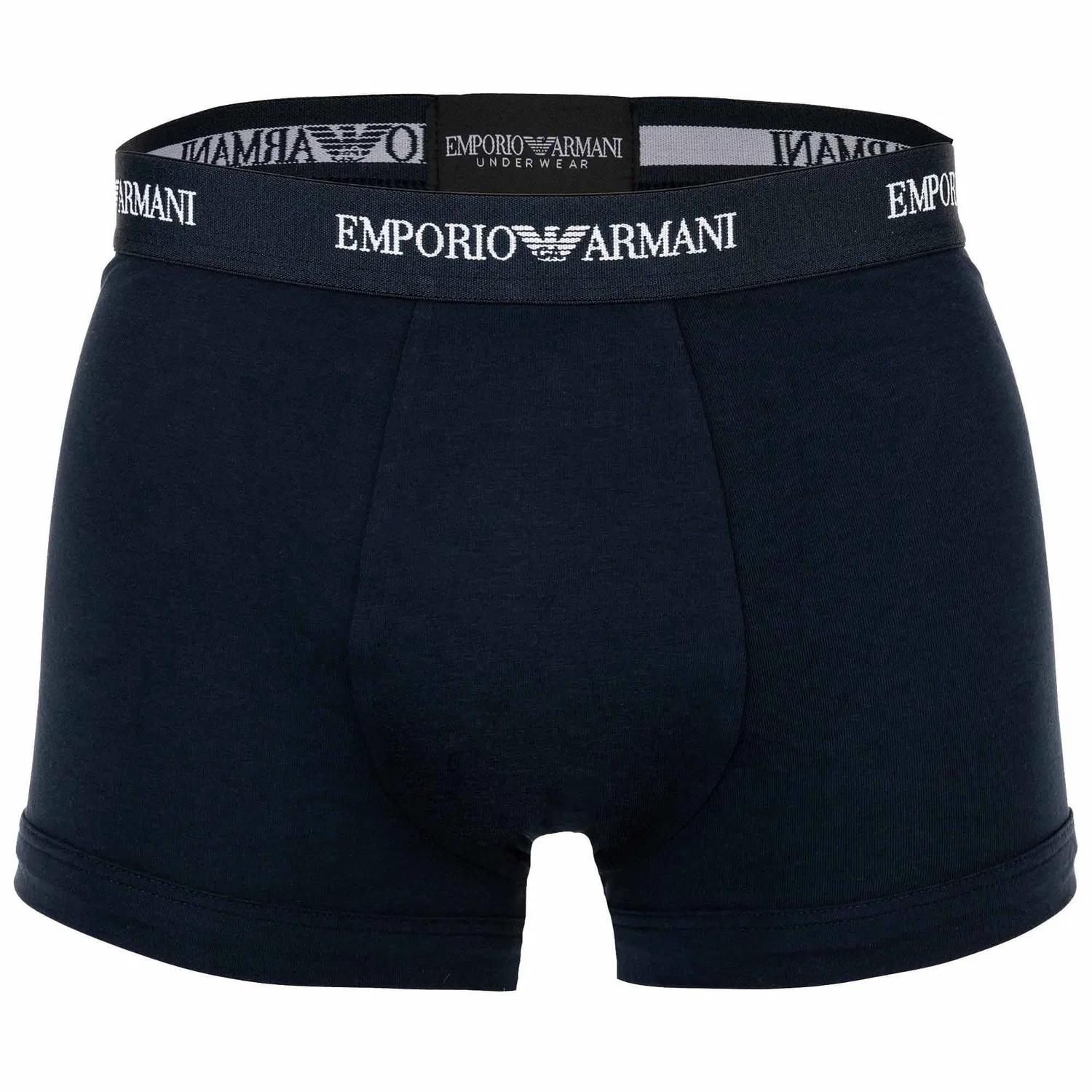 Боксеры 3 шт, Emporio Armani, белый/синий/черный — фото 4