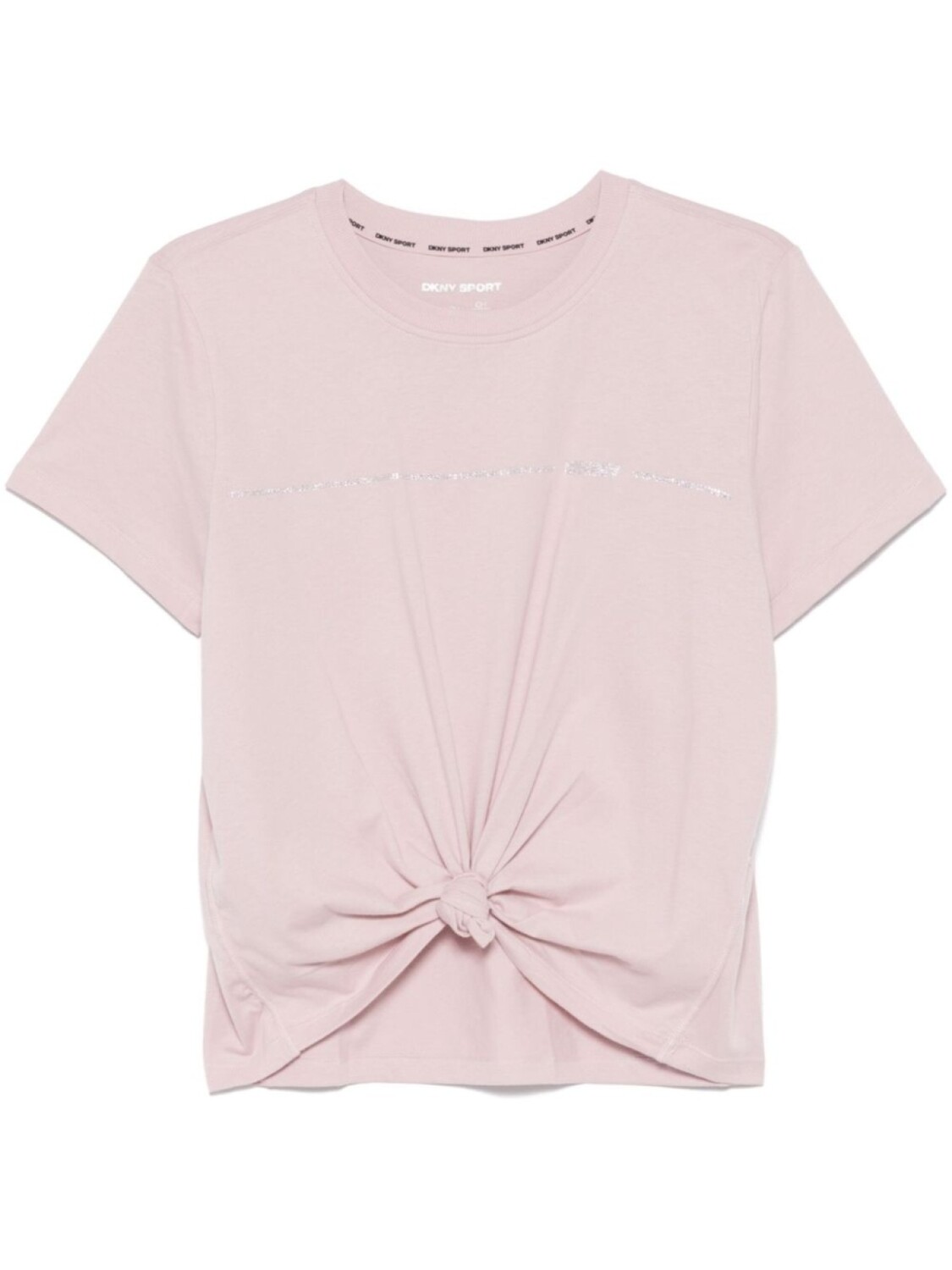 

Футболка с логотипом DKNY, розовый
