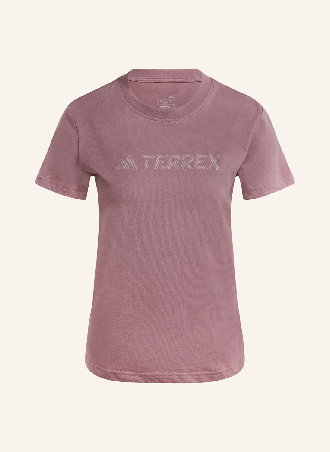 

Футболка классик adidas TERREX, старый розовый