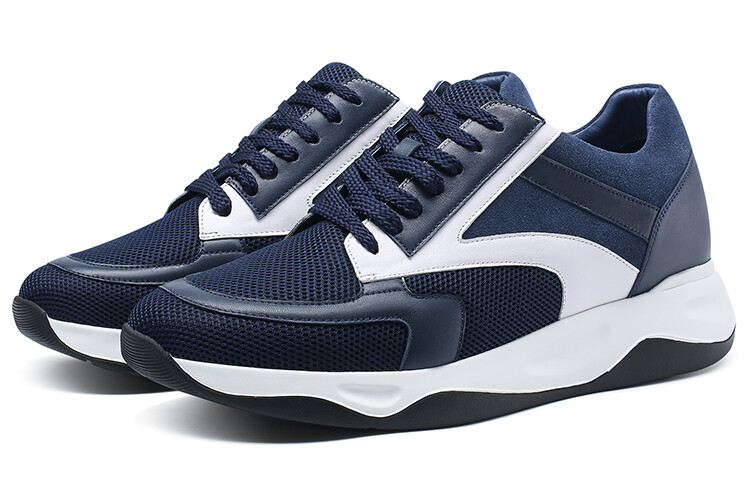 Кроссовки мужские Lifestyle Shoes Men Low-Top Blue He Jinchang — фото 3