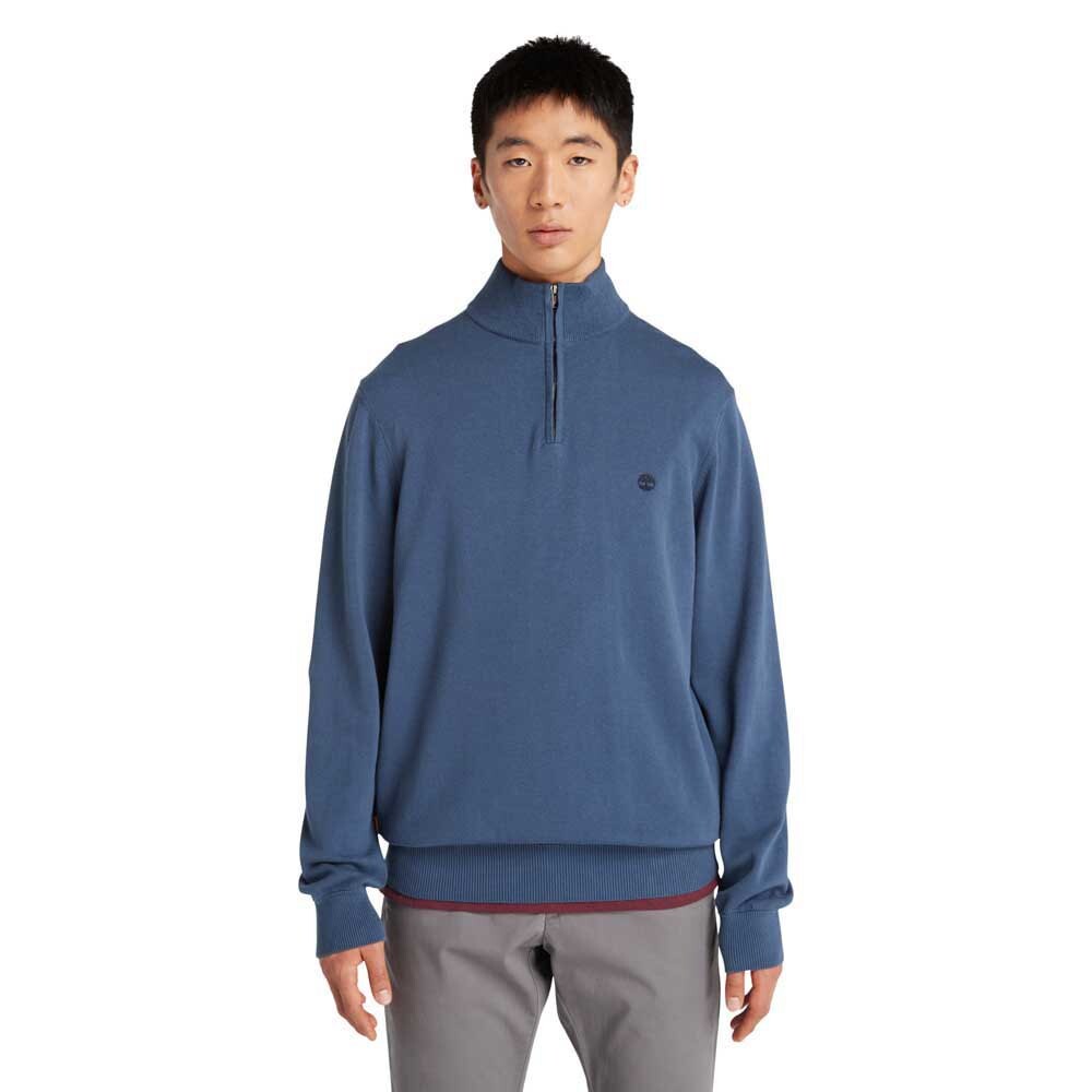

Толстовка Timberland Williams River Cotton YD Half Zip, синий