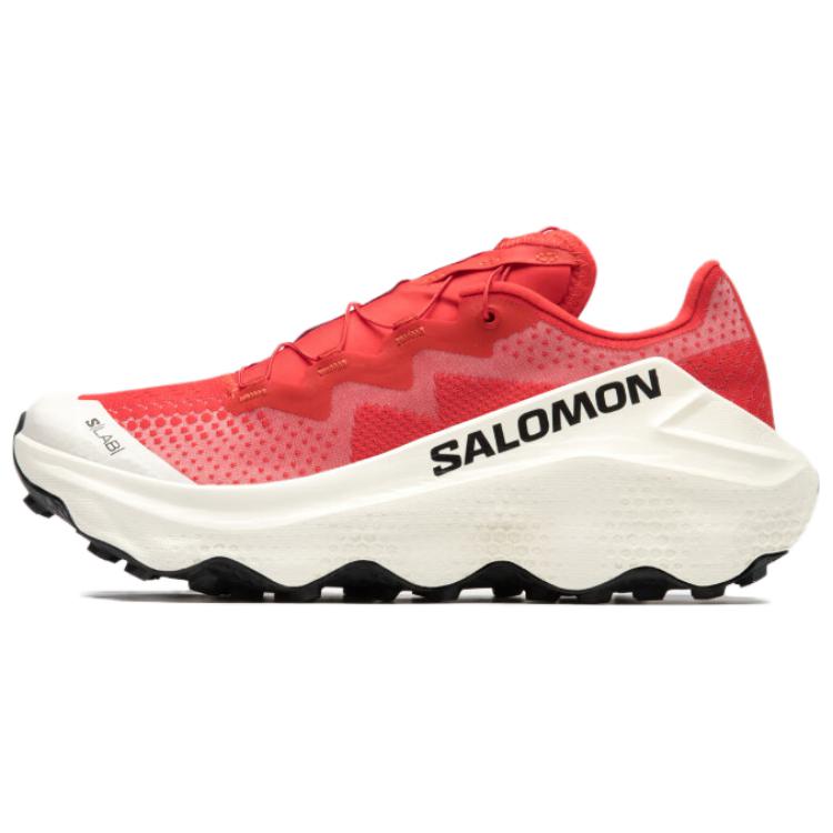 Дышащие кроссовки для беска низкие унисекс красные SALOMON