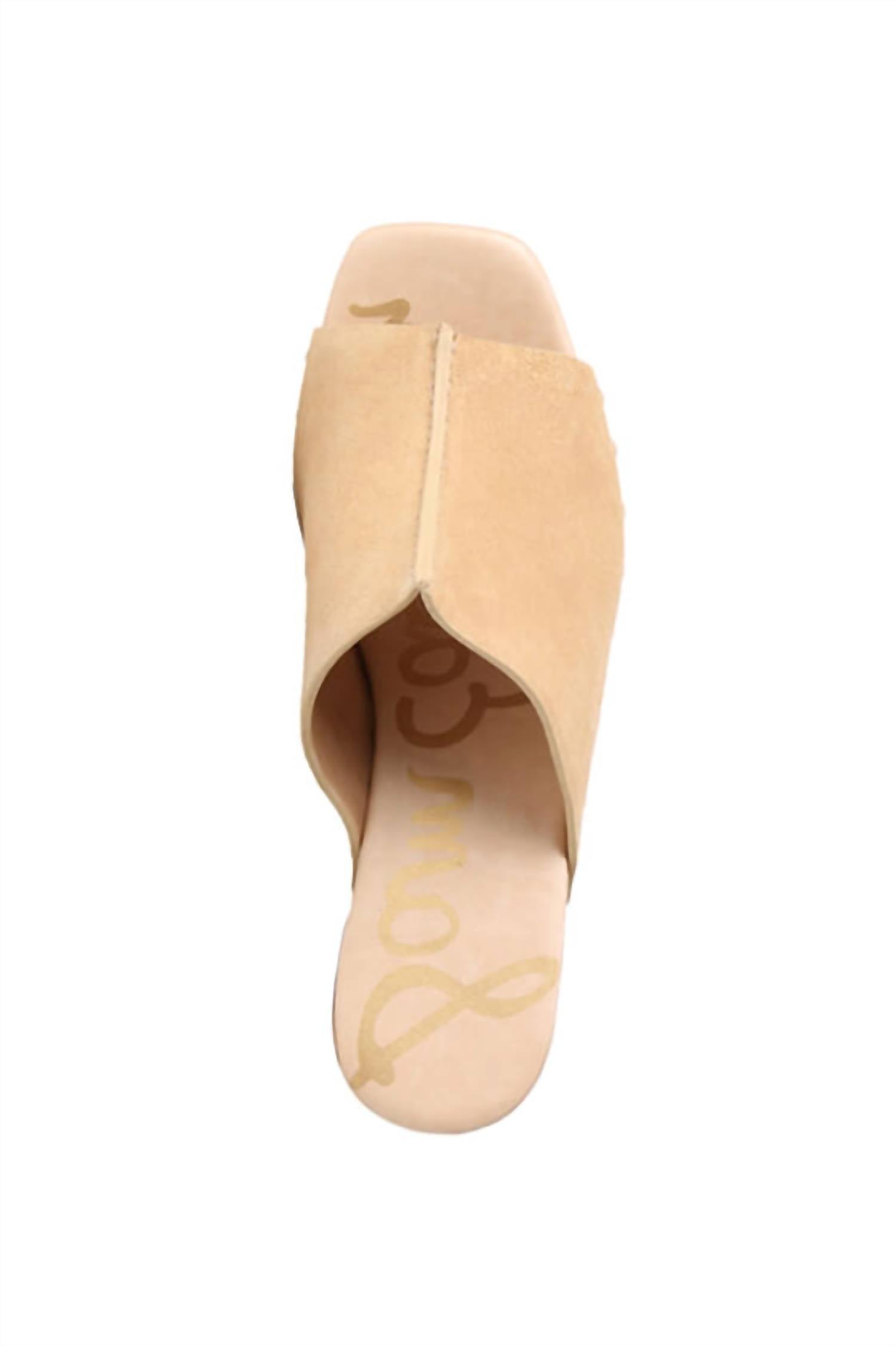 Мюли Josselyn бежевого цвета Sam Edelman — фото 4