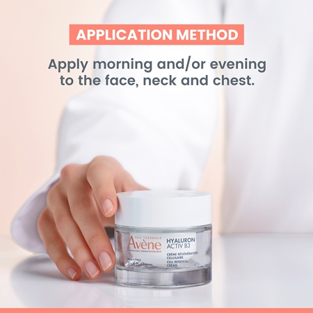 Крем для лица Avene — Для восстановления клеток кожи Avène Hyaluron Activ B3 Cell Renewal Cream, 50 мл — фото 4