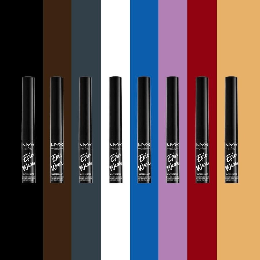 Подводка для глаз epic wear Nyx Professional Makeup, nr. 4 - white, вес 15.55 гр. — фото 4