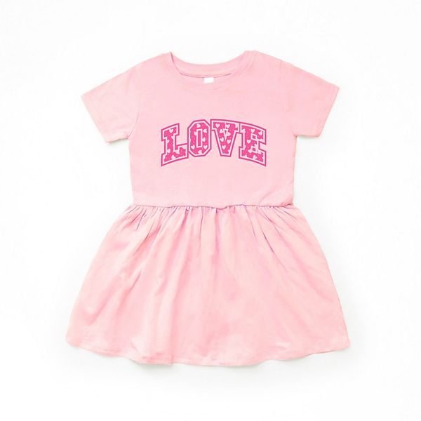 

Платье Love varsity hearts для малышей The Juniper Shop, Pink