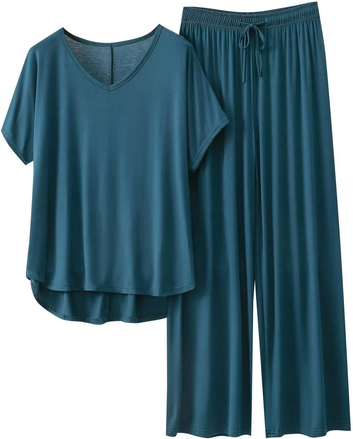 Пижамный комплект женский, короткий рукав, Army Green