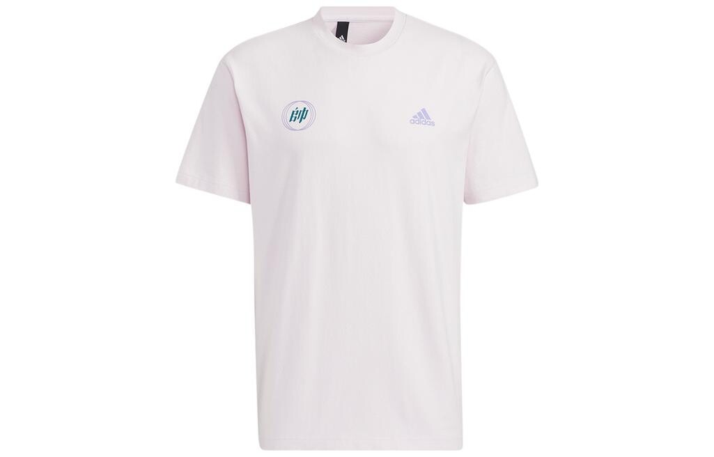 

Футболка мужская розовая Adidas, розовый