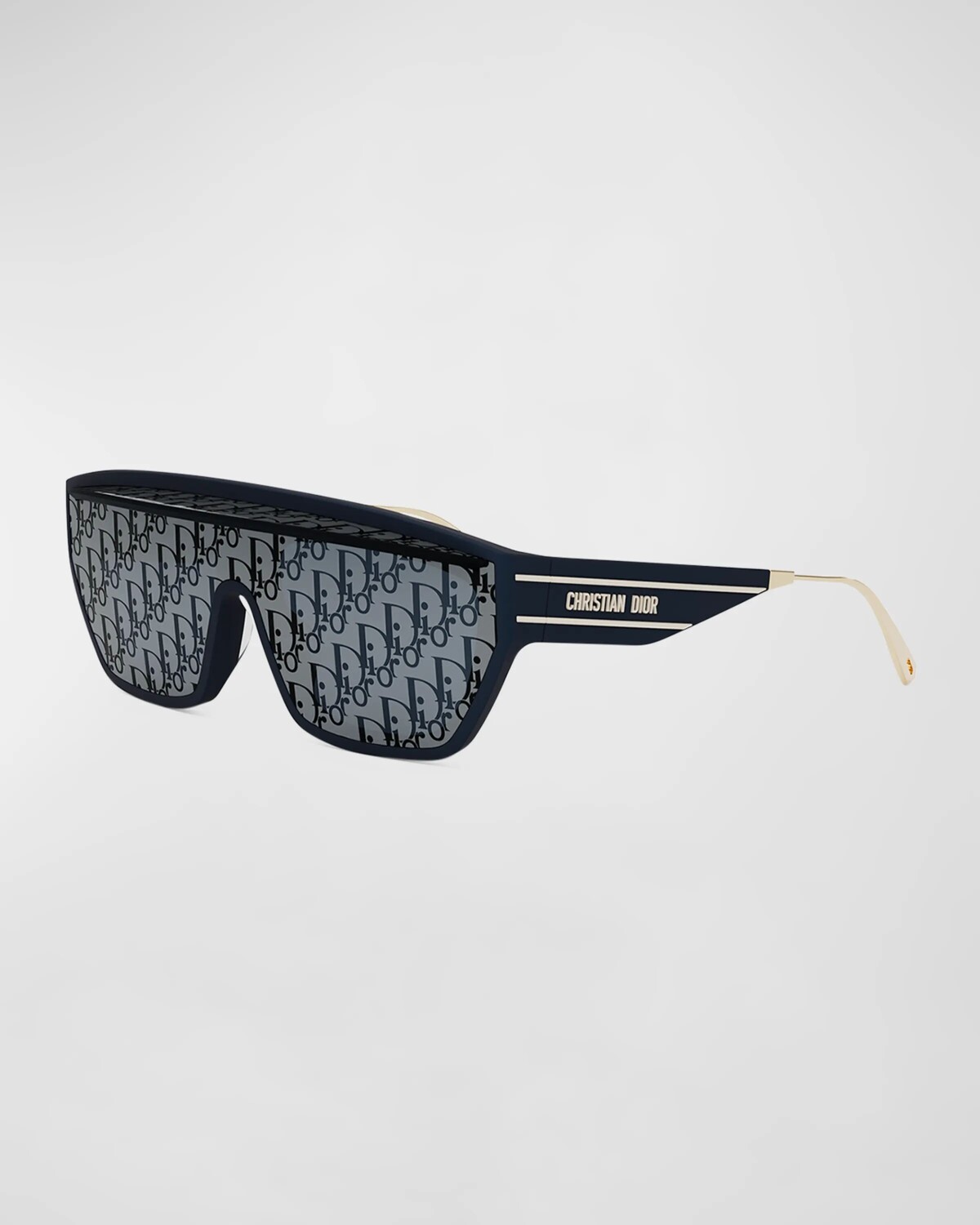 

Солнцезащитные очки DiorClub M7U, цвет Matte Blue Blu Mirror