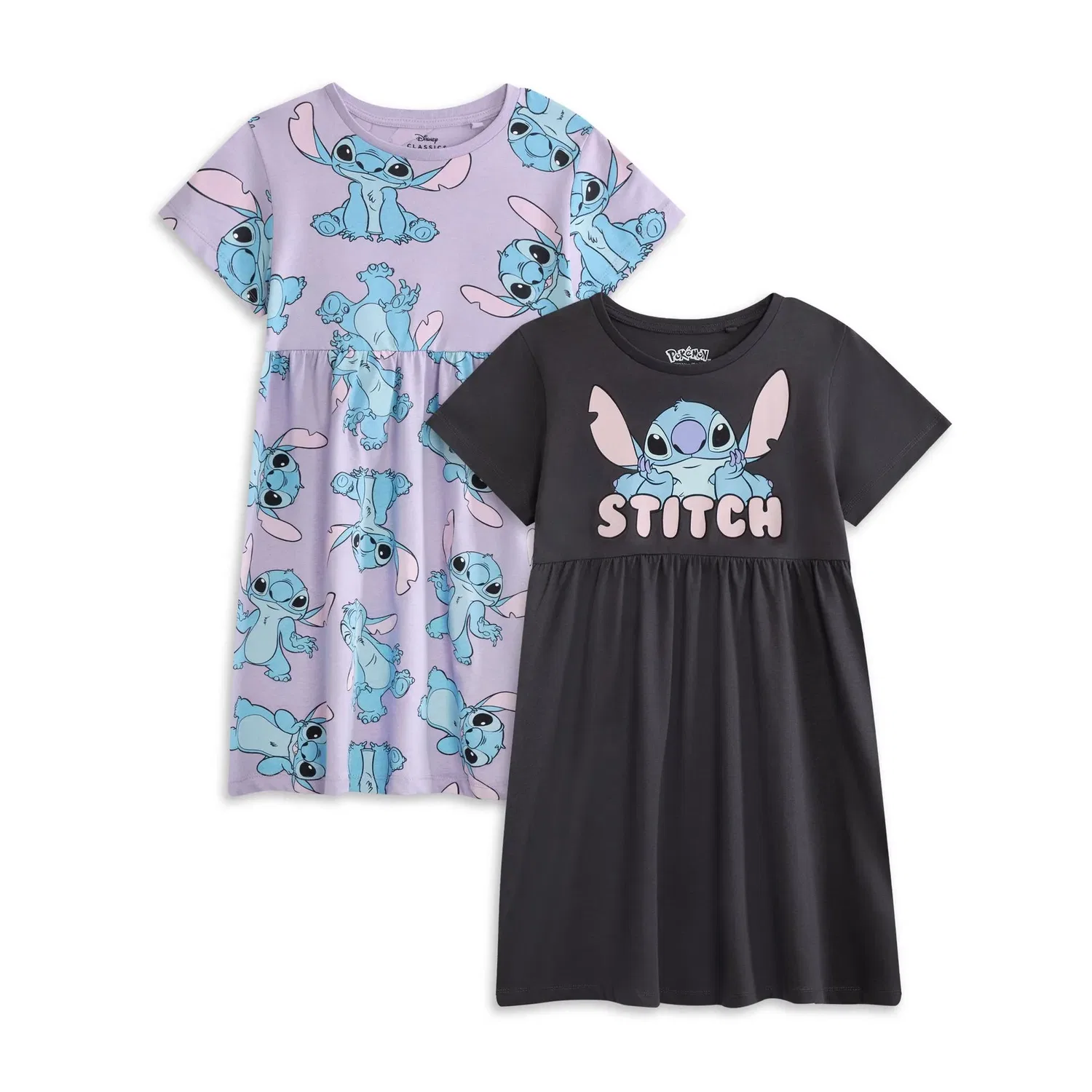 Комплект из 2 платьев Stitch Disney, мультиколор