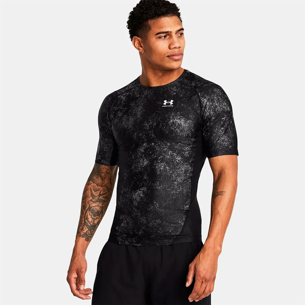 

Футболка Under Armour HeatGear IsoChill Printed, черный
