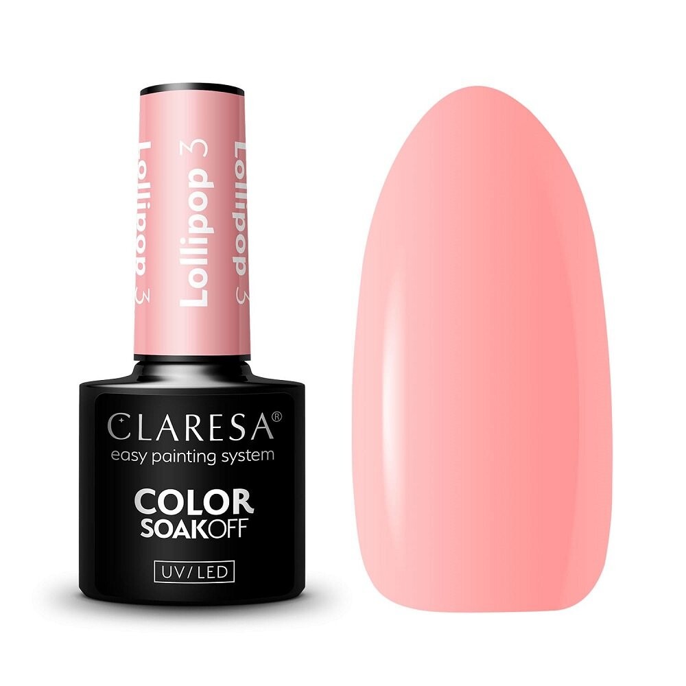 

Лак гибридный Claresa Lollipop3 - 5г