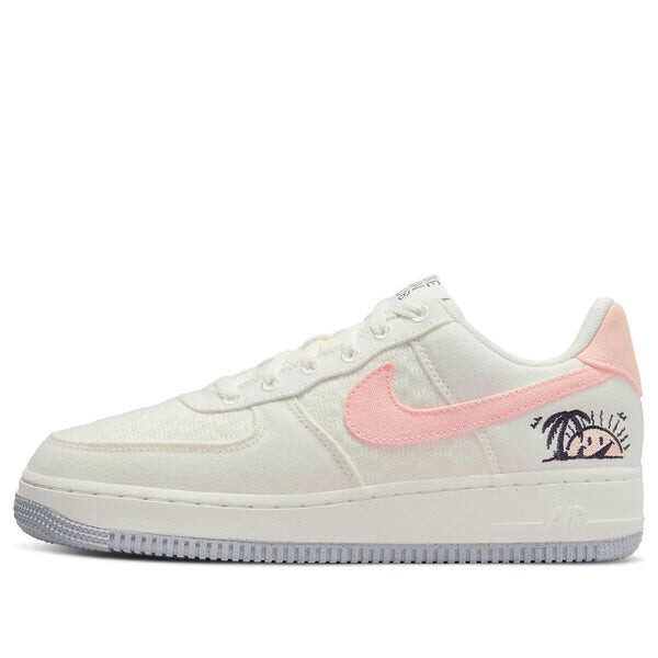 

Кроссовки air force 1 низкие Nike, бежевый