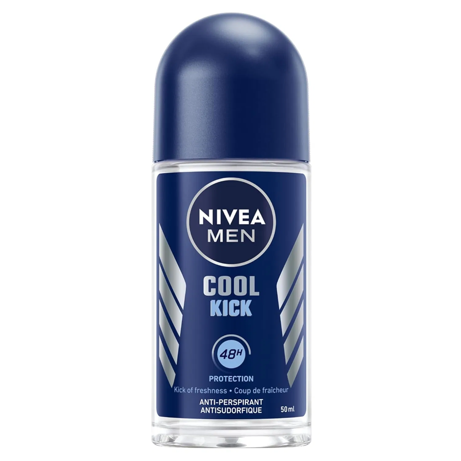 Мужской роликовый дезодорант-антиперспирант NIVEA MEN Cool Kick, 48 часов, 50 мл, набор из 6 штук Nivea