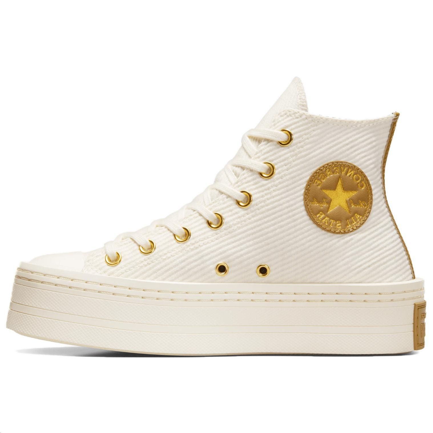 

Кроссовки для скейтбординга Chuck Taylor All Star женские с высоким верхом Converse, кремовый, Бежевый, Кроссовки для скейтбординга Chuck Taylor All Star женские с высоким верхом Converse, кремовый