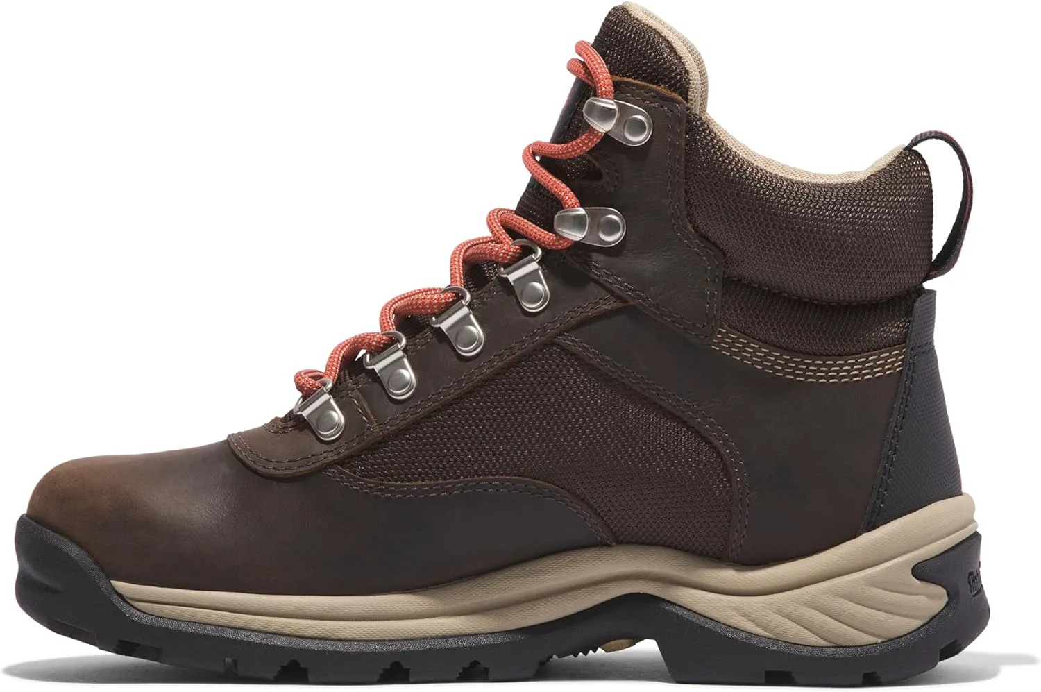 Женские водонепроницаемые походные ботинки Timberland White Ledge Mid с шнуровкой, коричневый — фото 2