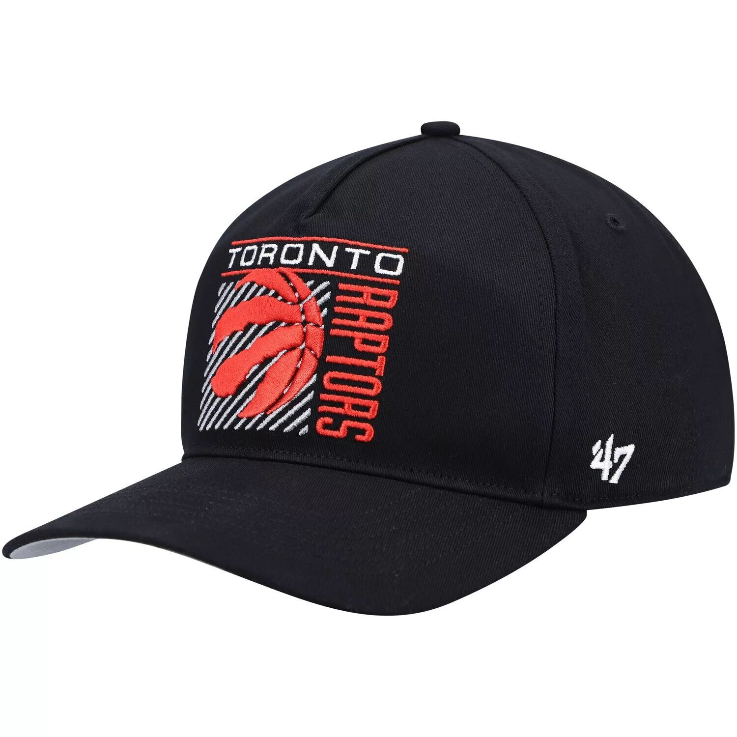 

Черная мужская кепка Toronto Raptors '47 Reflex Hitch Snapback