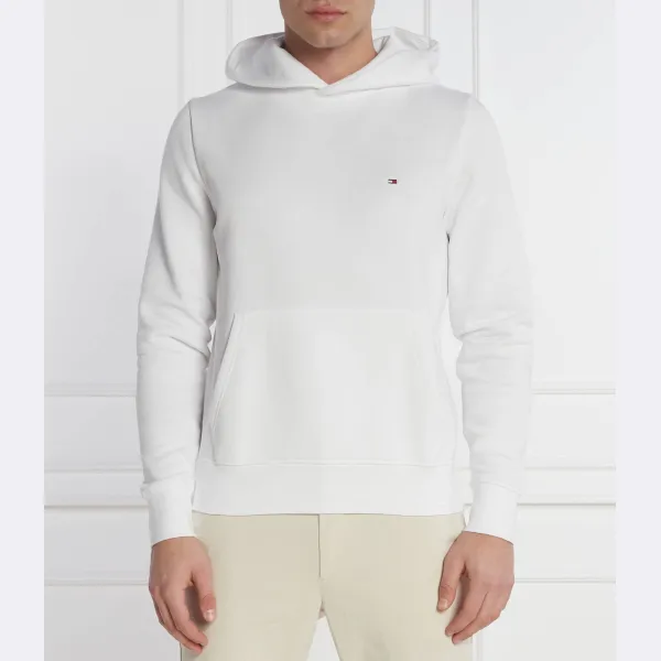 

Толстовка обычного кроя с логотипом и флагом Tommy Hilfiger, белый
