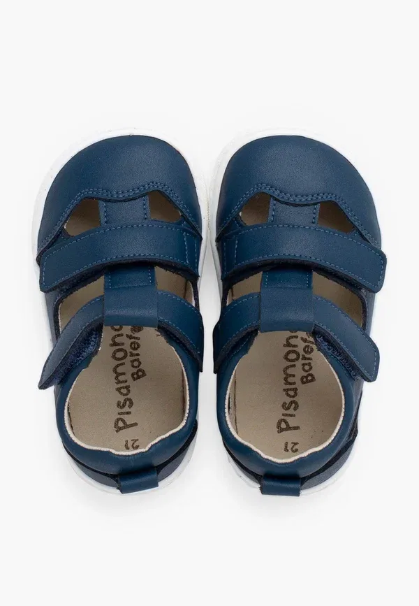 Сандалии Leather Pisamonas Azul темно-синий — фото 4