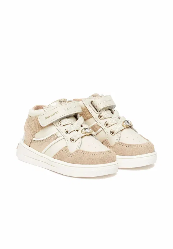 Пинетки кожаные Baby shoes Mayoral, Beige, бежевый — фото 2