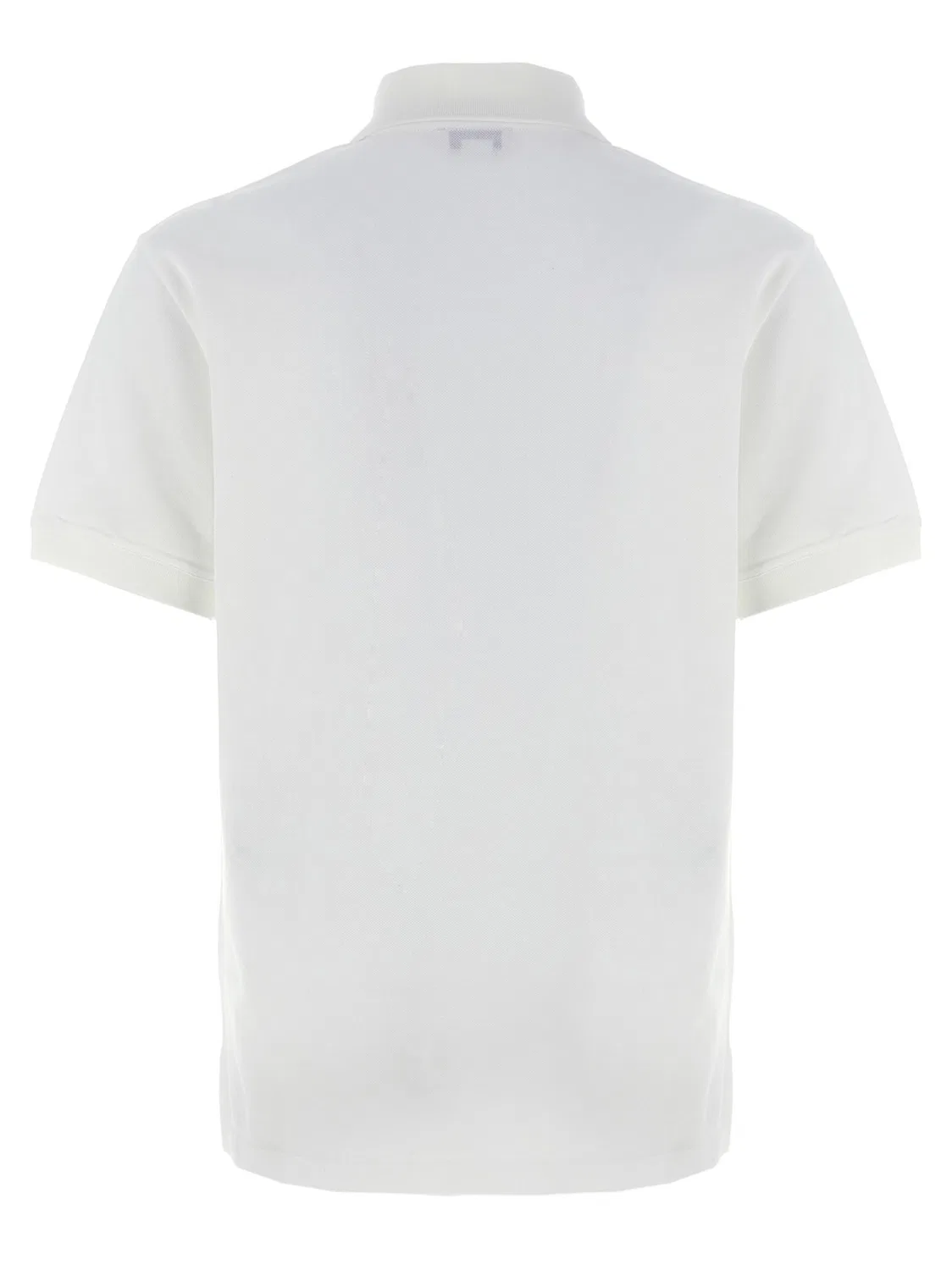 Мужское поло с контрастной вышивкой логотипа Bicolor Cotton Polo Shirt Alexander McQueen, Bicolor — фото 2