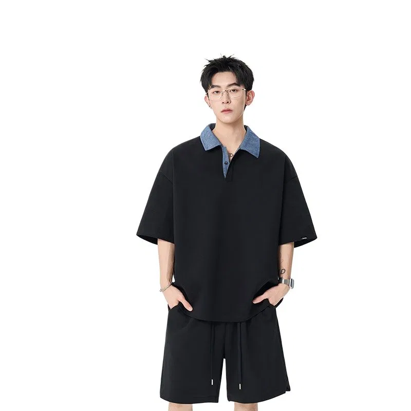 Детский спортивный костюм с отложным воротником Jeep Leisure Collection Casual Sportswear, Light Grey/Light Grey — фото 4