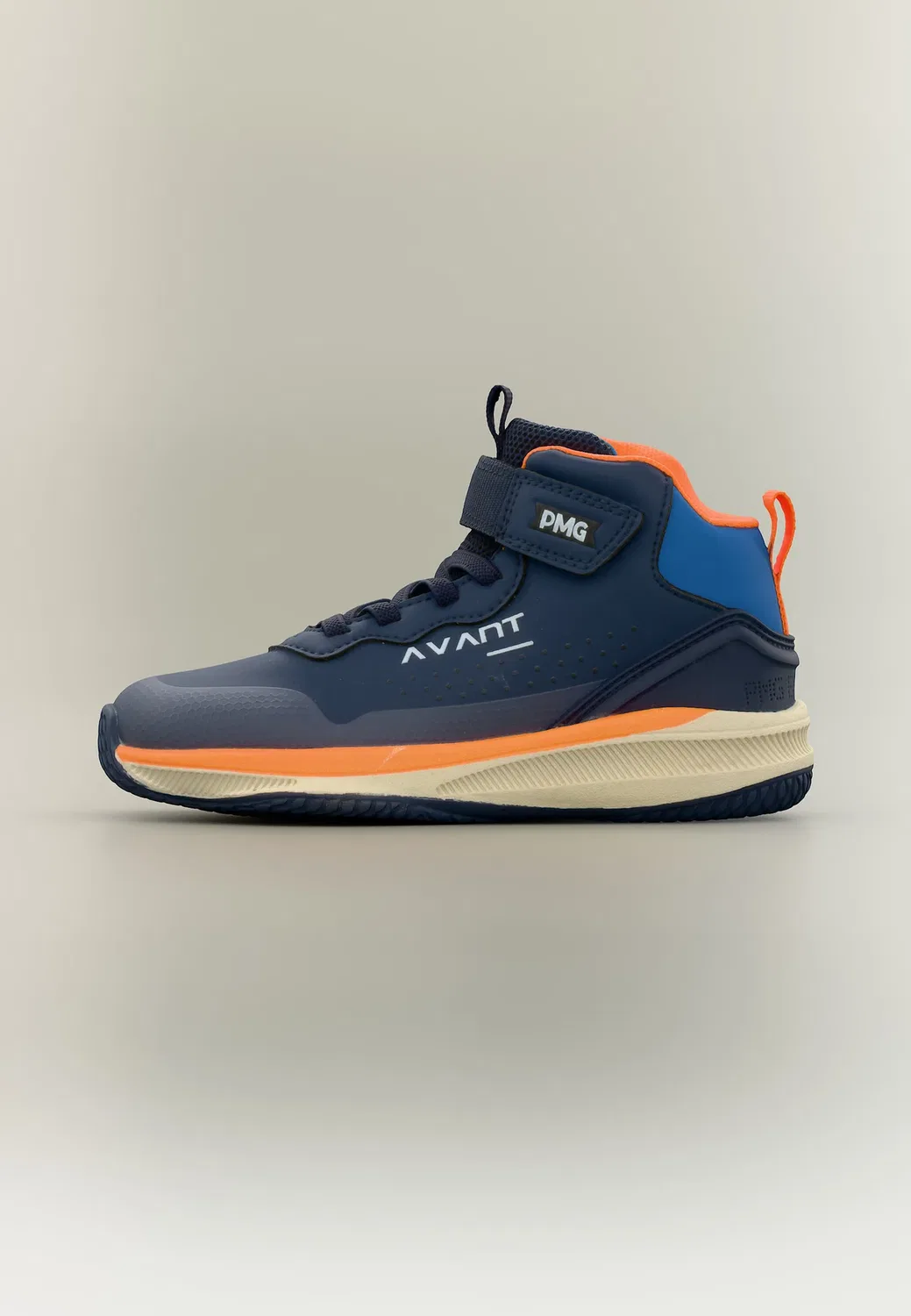 Унисекс кроссовки Storm Barefly - высокие Primigi, Navy/Royal