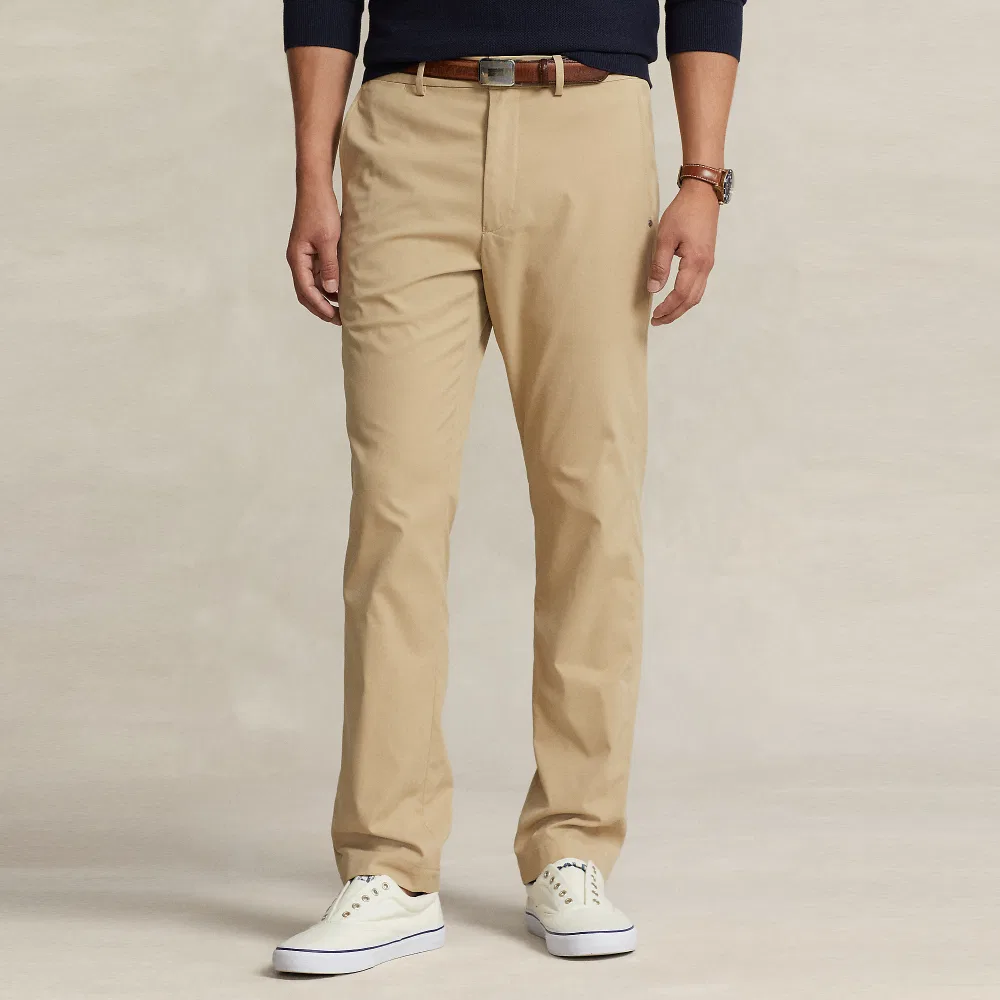 Мужские повседневные брюки, длина по стопе 32, Polo Ralph Lauren, Khaki — фото 4