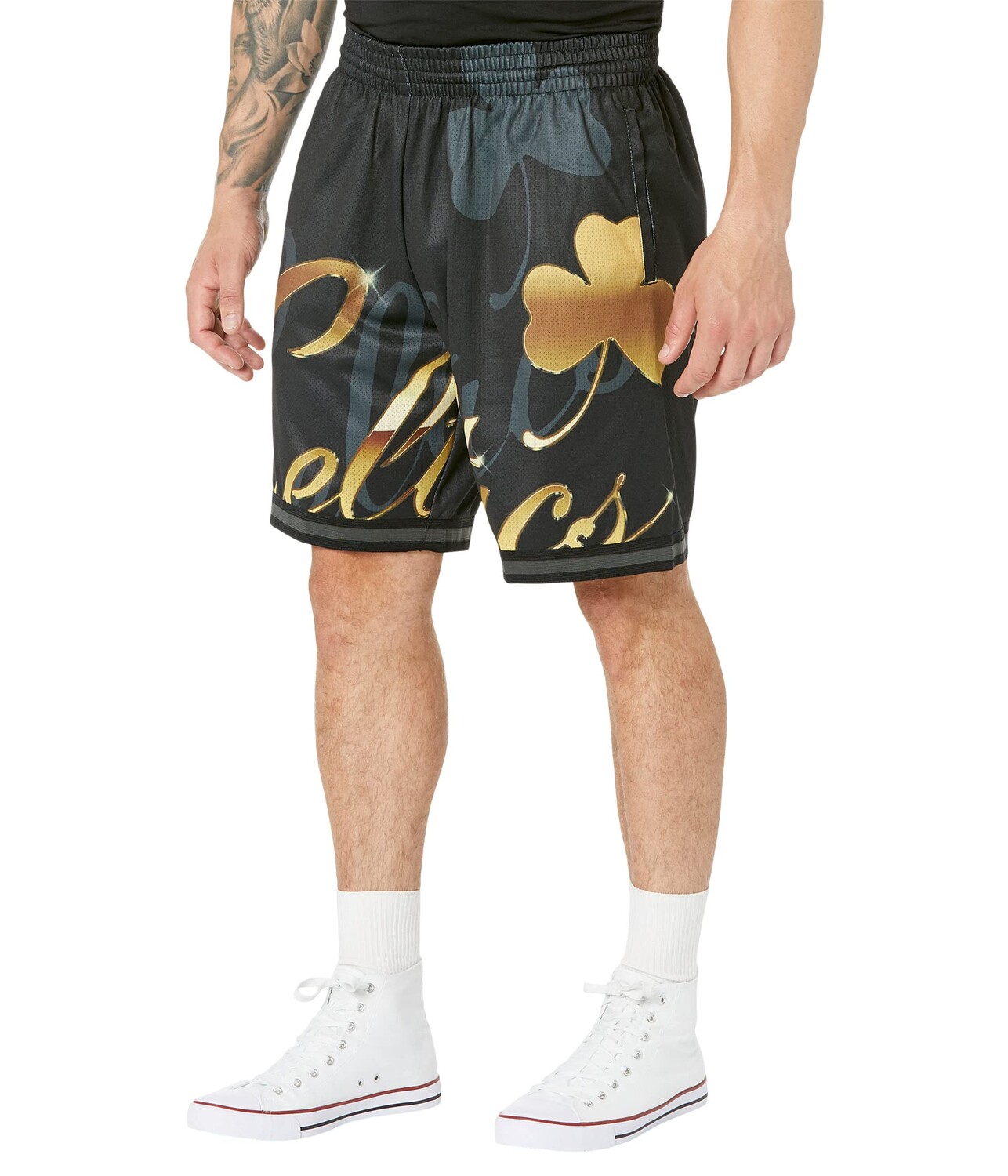 

Шорты Mitchell & Ness, NBA Big Face 4.0 Fashion Shorts Celtics