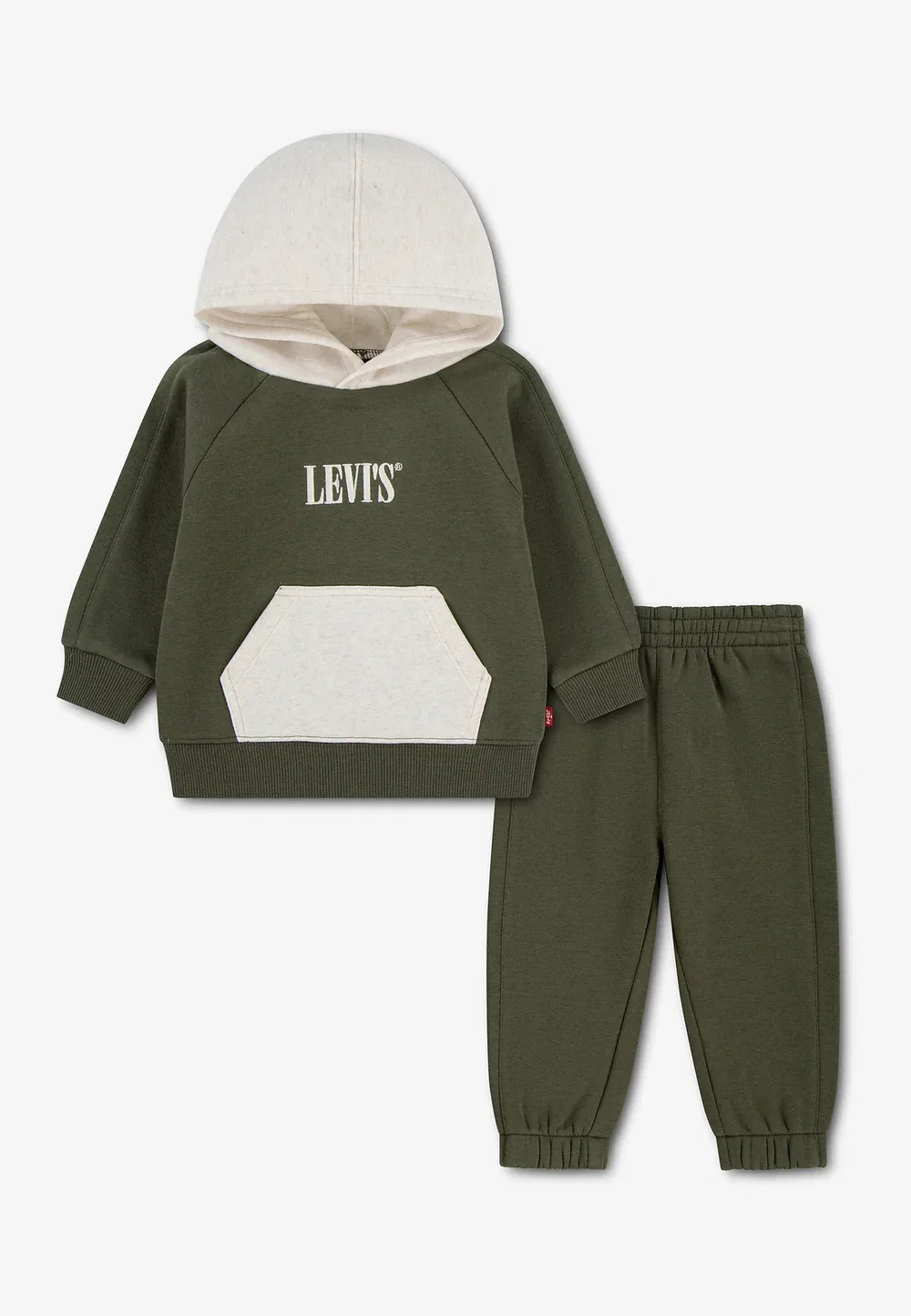 Спортивный костюм с капюшоном и джоггерами Levi'S, Olive Night