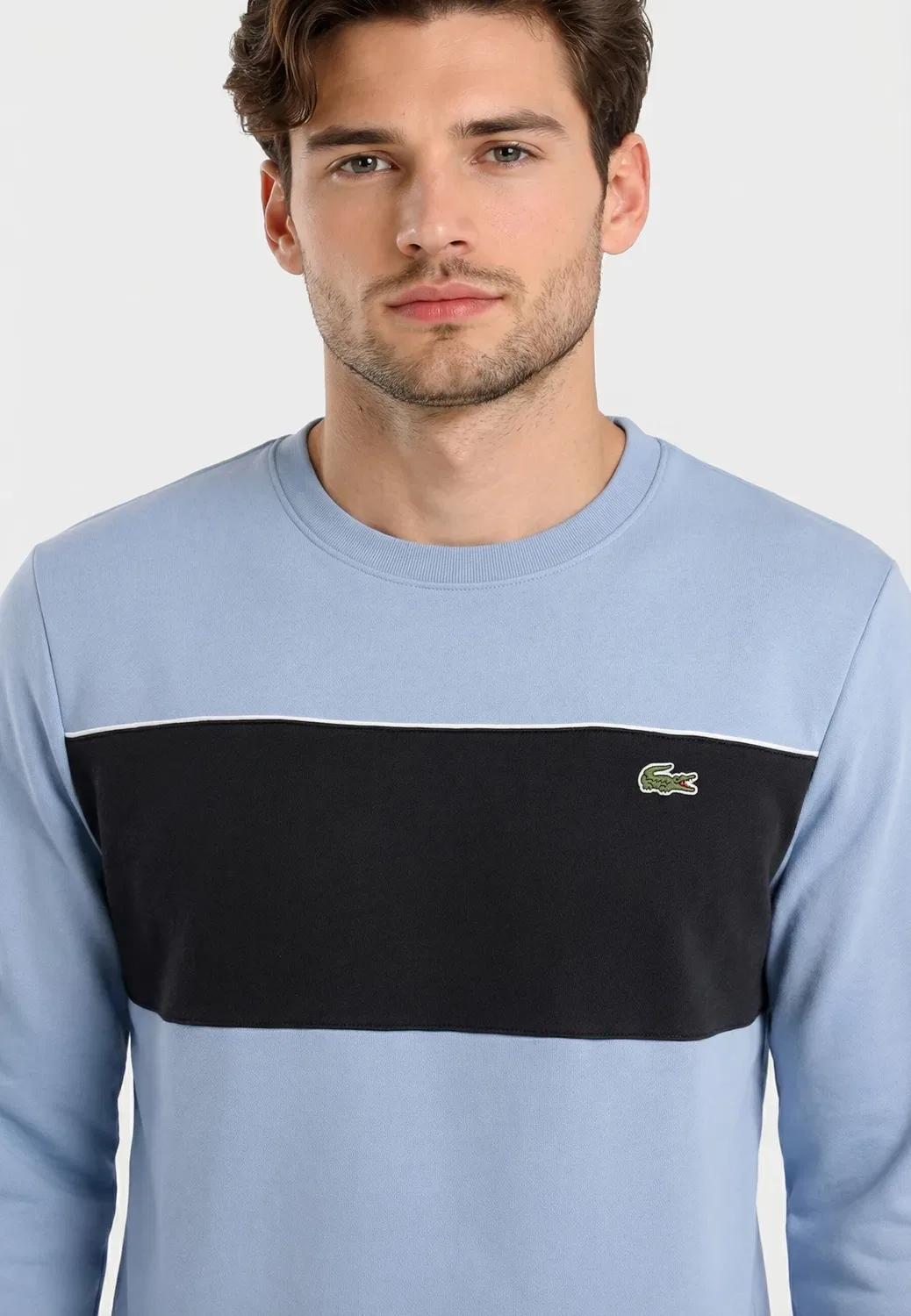 Sh0887 . - толстовка Lacoste, Bleu — фото 4
