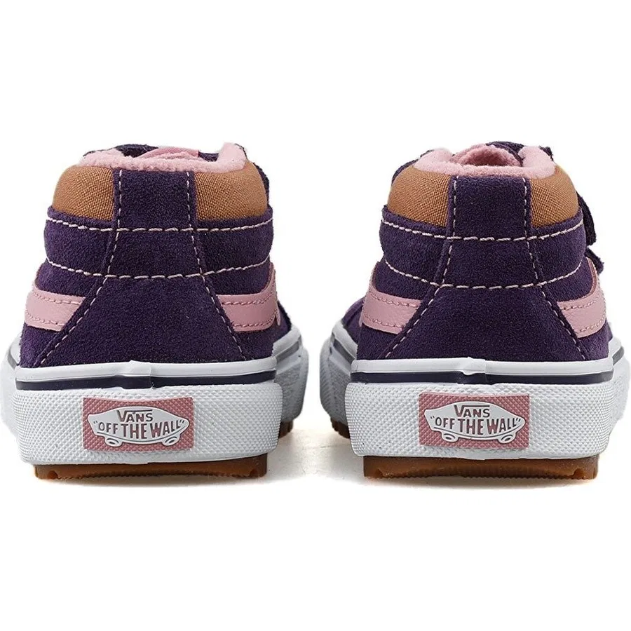 Детские кроссовки с высоким берцем Mte Sk8-Mid Reissue V Vans, Фиолетовый — фото 4
