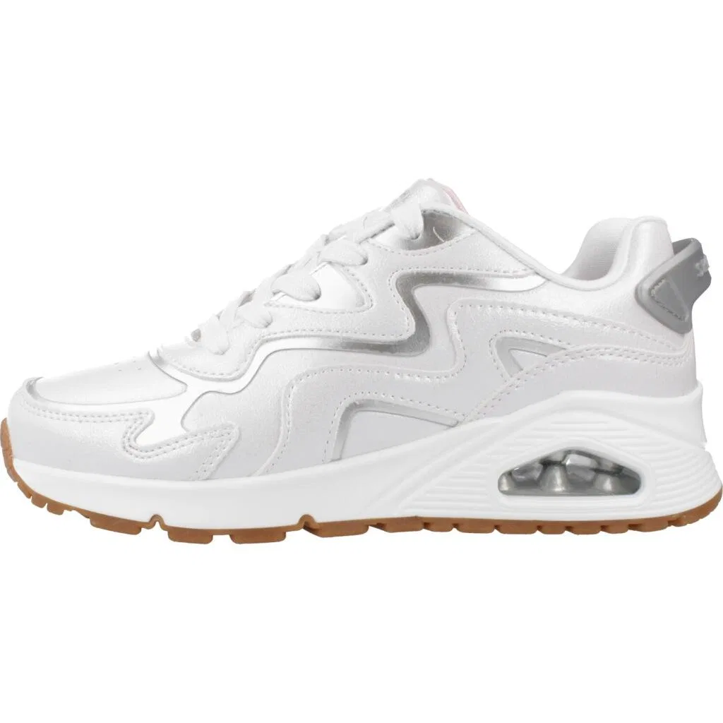 Детские кроссовки Skechers Uno Gen1-wavy Shimmer, Silber — фото 2