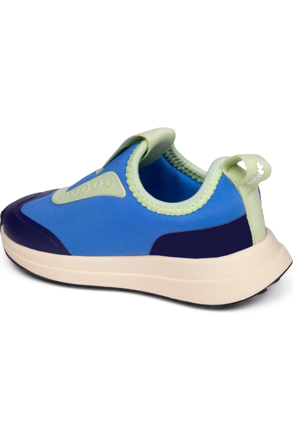 Детские кроссовки slip-on с задним язычком Robbie Dash Native Shoes, Blue Multi — фото 2