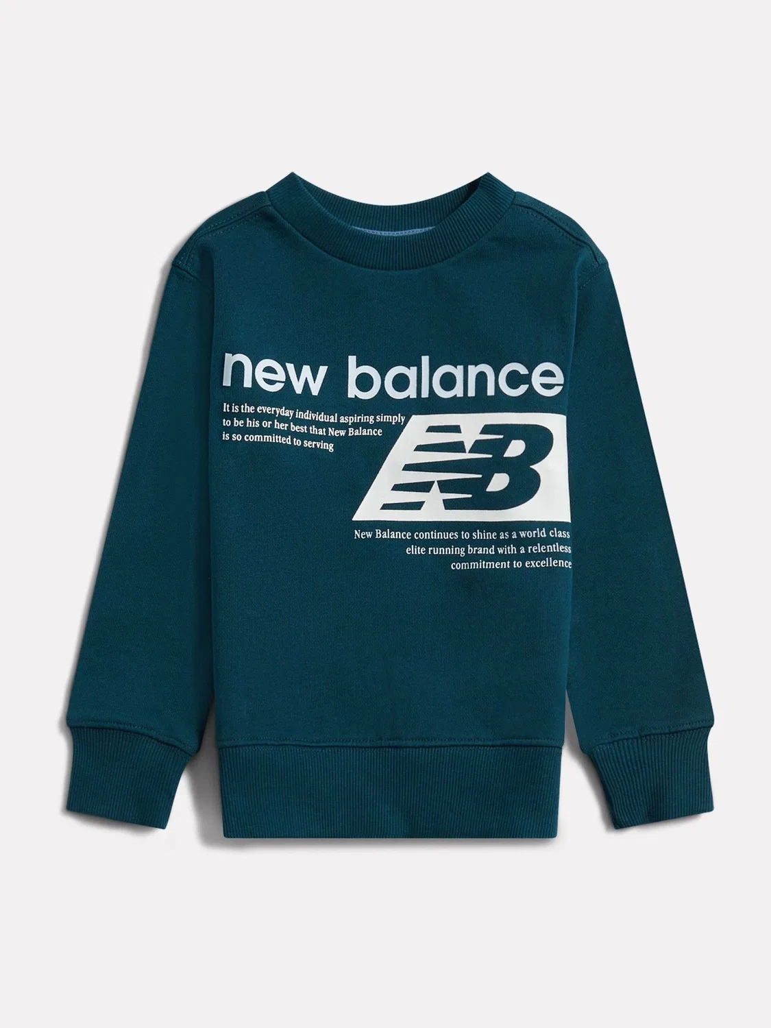 Свитшот с принтом Players New Balance, зеленый