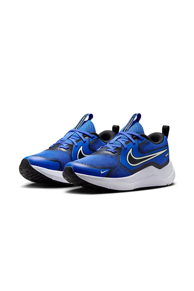 Детские кроссовки для девочек с принтом Cosmic Runner Nike, Blue/White — фото 3
