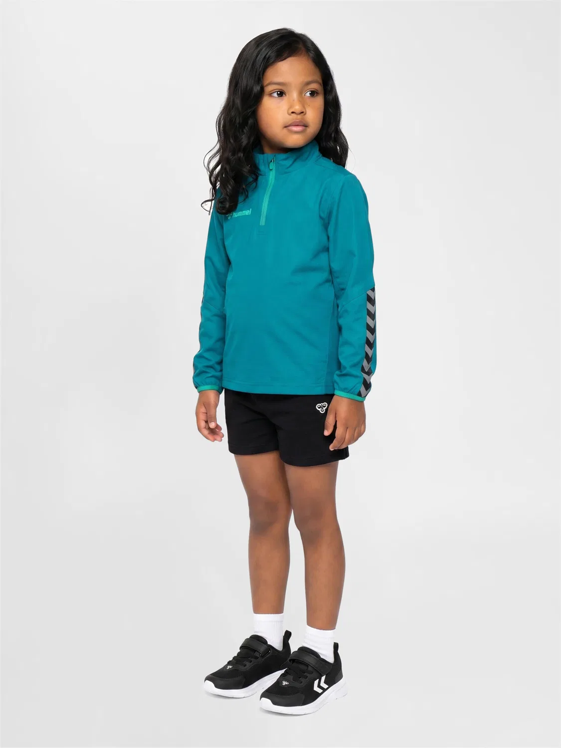 Детская ветровка Hmlauthentic Kids Wind Breaker Hummel, Helles Himmelblau — фото 3