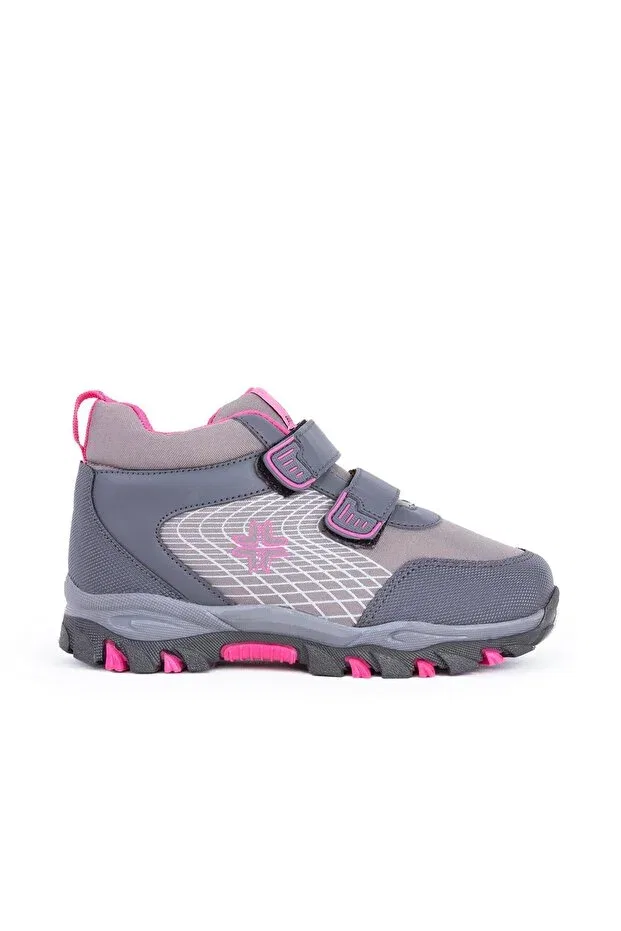 Детские повседневные туфли для девочек на плоской подошве Buckhead, Grey Fuchsia