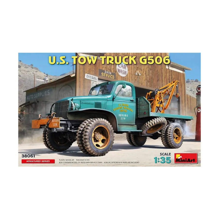 

Американский эвакуатор G506, Miniatures Series (1:35) (MiniArt Models)