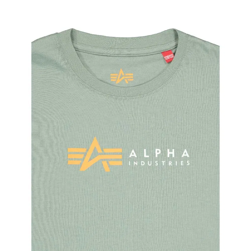 Футболка с коротким рукавом Label Alpha Industries, зеленый — фото 3