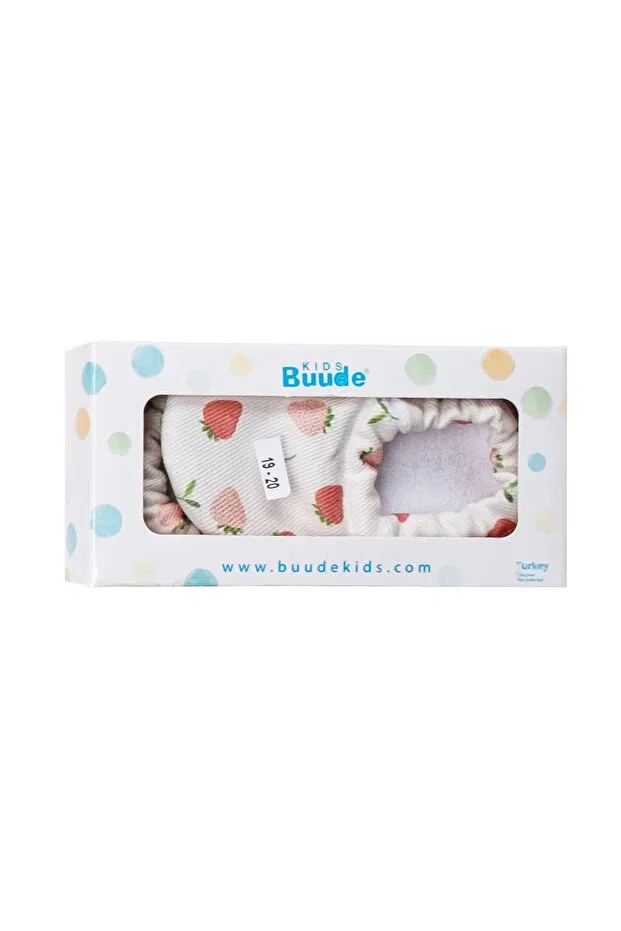 Детские пинетки для новорожденных хлопковые Buude Kids, Strawberry — фото 4