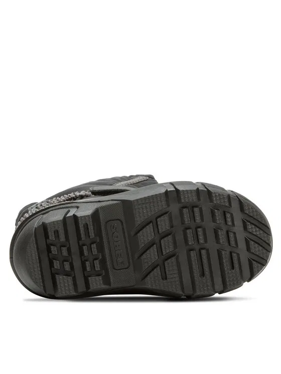 Сноубутсы Childrens Flurry Boot Sorel, черный — фото 4