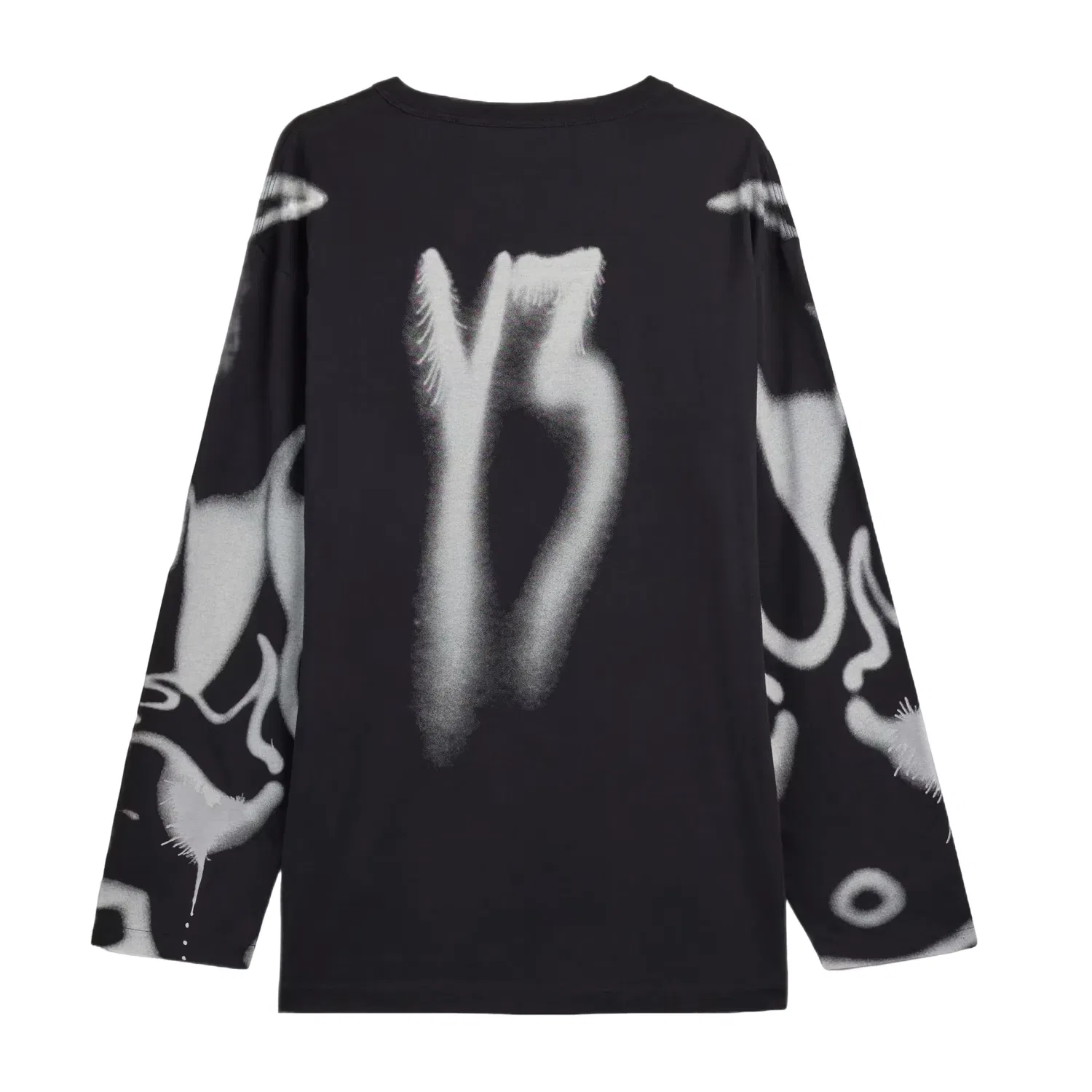 Мужская футболка Y-3 Chito Graphic T-Shirt Asia Sizing 'Black' adidas, черный — фото 2