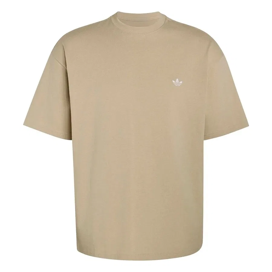 Футболка свободного кроя с круглым вырезом adidas Ess Loose Tee KS7393, Бежевый