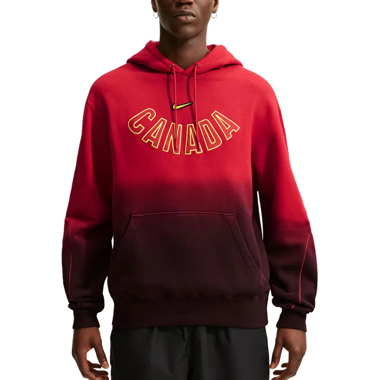 Свитшот мужской с капюшоном Nike, Red